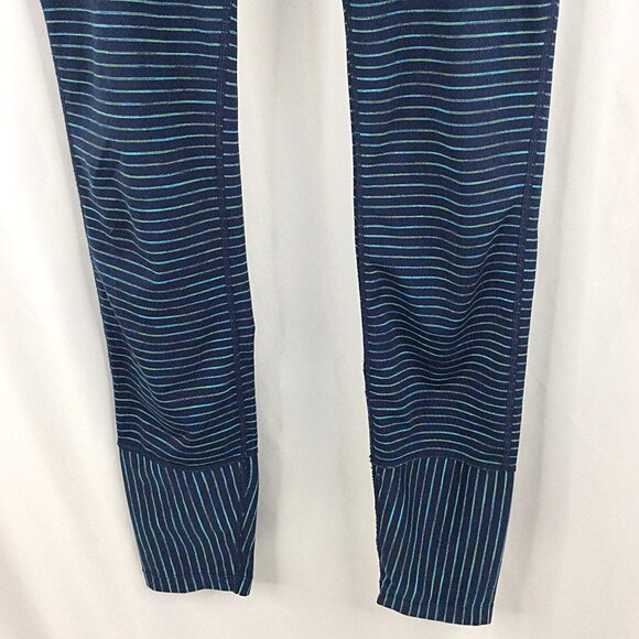 Prana Leggings Womens Size Small Sapphire Blue Soft Knit Yoga Athleisure - Picture 4 of 8